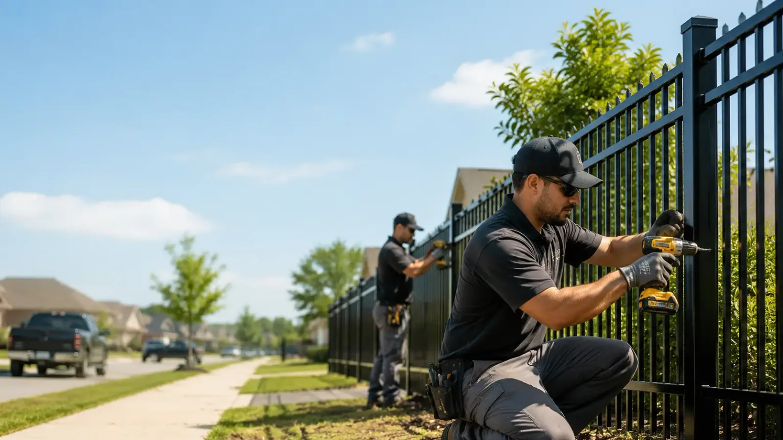 Metal Fence Installation in Egypt, AR